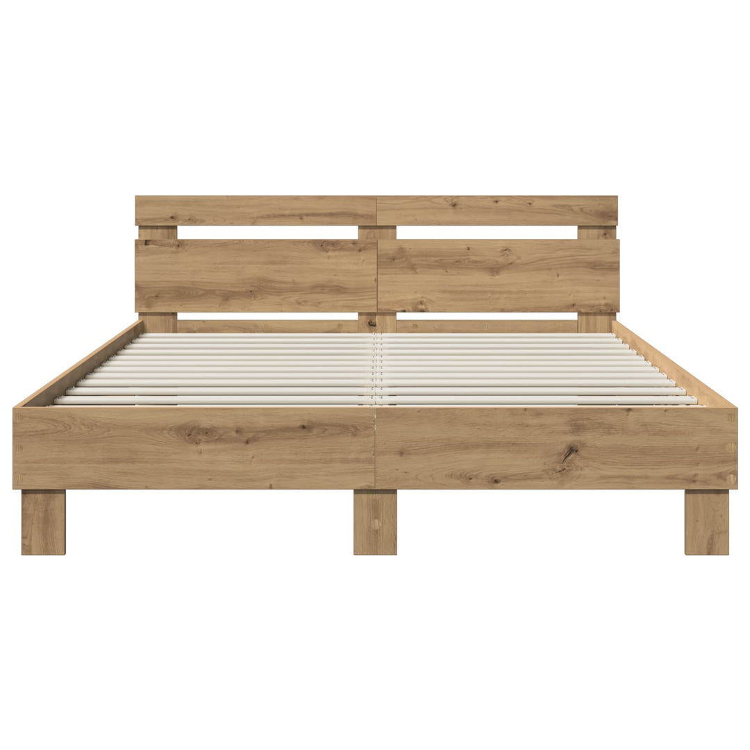 Sengestel Artisan-eg 120 x 190 cm Konstrueret træ
