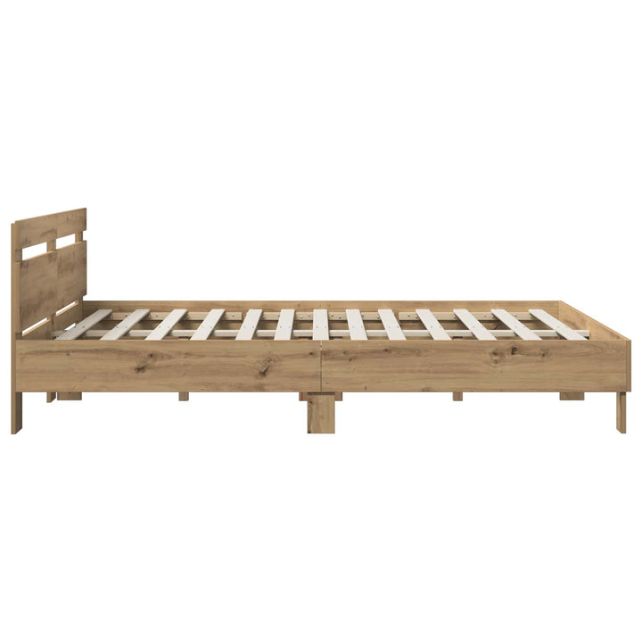 Sengestel Artisan-eg 120 x 190 cm Konstrueret træ