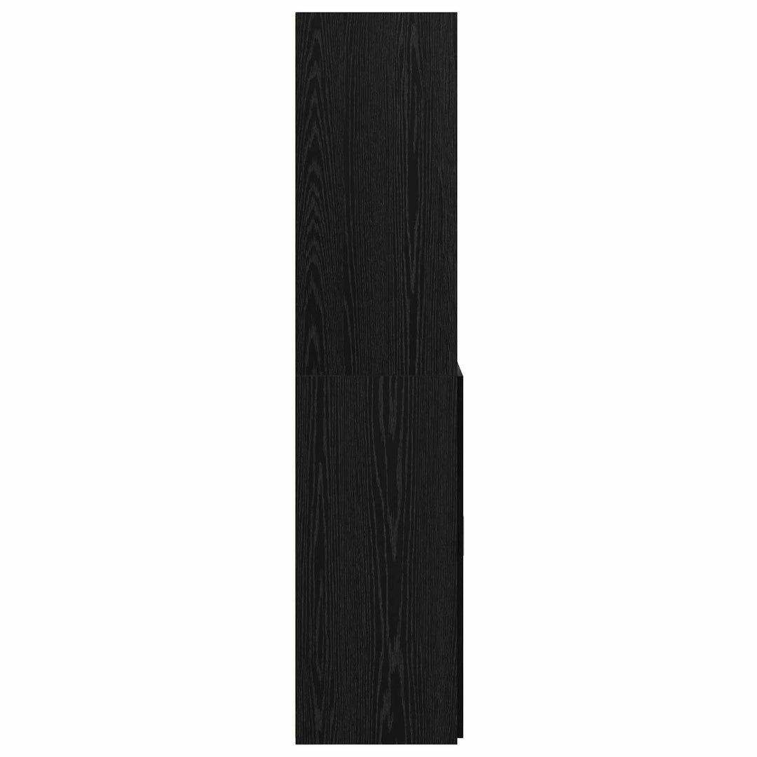 Highboard Sort eg 70 x 42,5 x 185 cm Konstrueret træ
