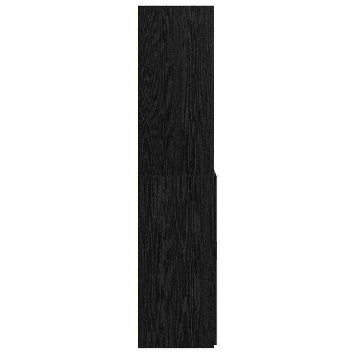 Highboard Sort eg 70 x 42,5 x 185 cm Konstrueret træ