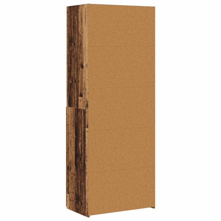 Bogreol Gammelt træ 30 x 42.4 x 185.2 cm