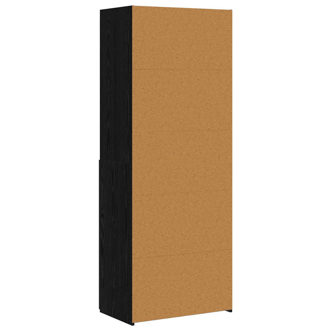 Bogreol Sort eg 30 x 42.4 x 185.2 cm