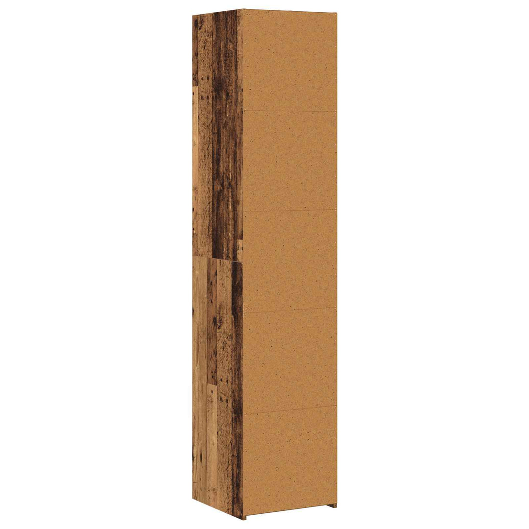 Sideboard Gammelt træ 40 x 41 x 185 cm Konstrueret træ