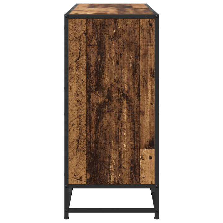 Sideboard Gammelt træ 134 x 35 x 76 cm Konstrueret træ