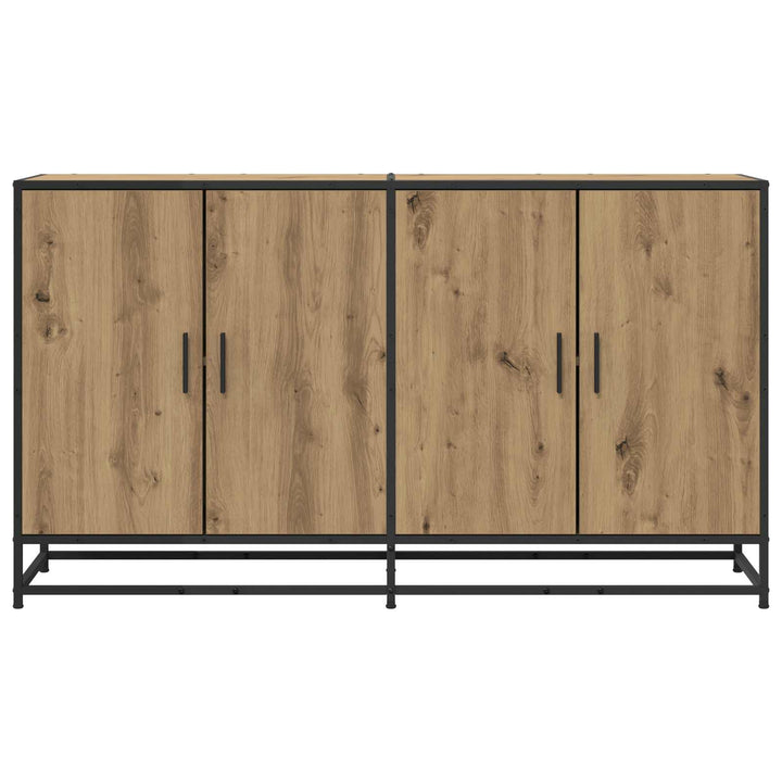 Sideboard Artisan-eg 134 x 35 x 76 cm Konstrueret træ
