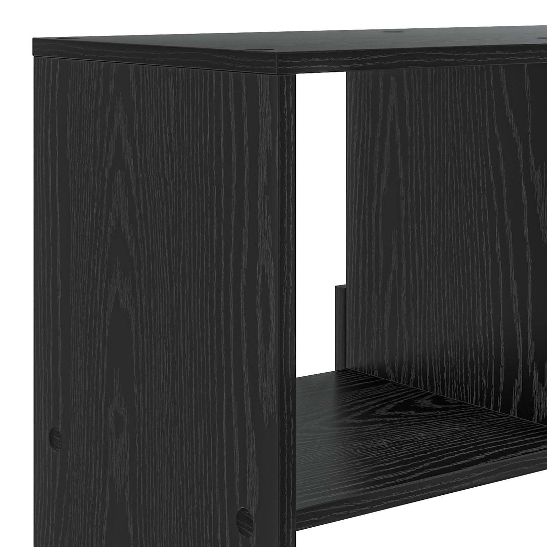 Boghylde 100 x 33 x 156,5 cm Konstrueret træ Sort eg