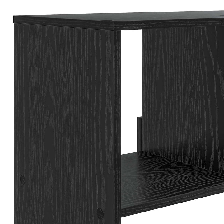 Boghylde 100 x 33 x 156,5 cm Konstrueret træ Sort eg
