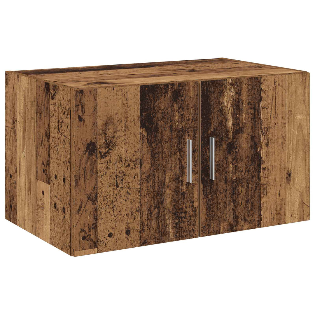 Opbevaringsskab med hylder Gammelt træ 70 x 42,5 x 225 cm