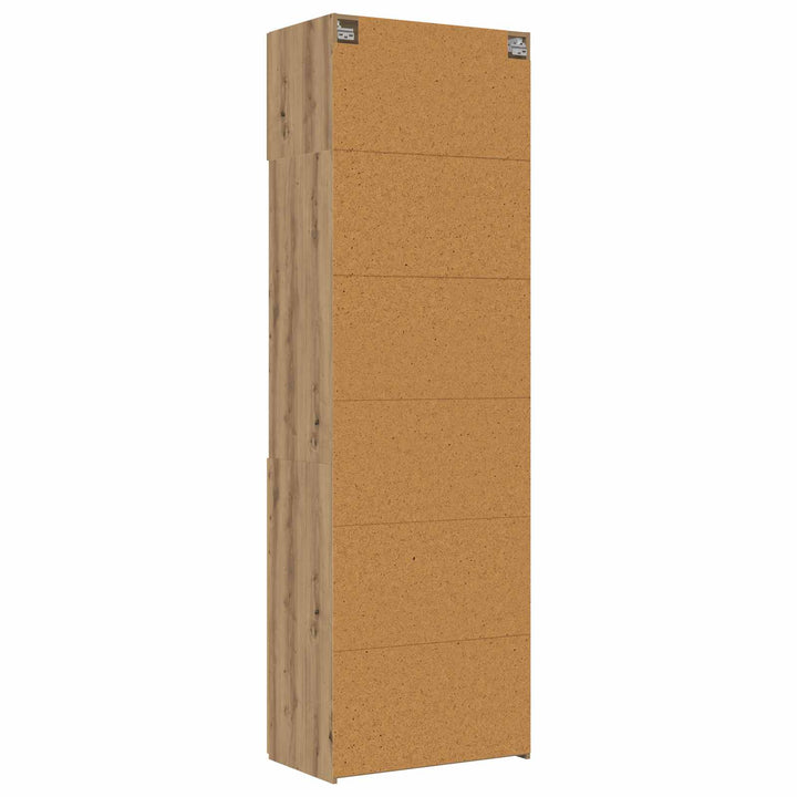 Opbevaringsskab med hylder Artisan-eg 70 x 42,5 x 225 cm