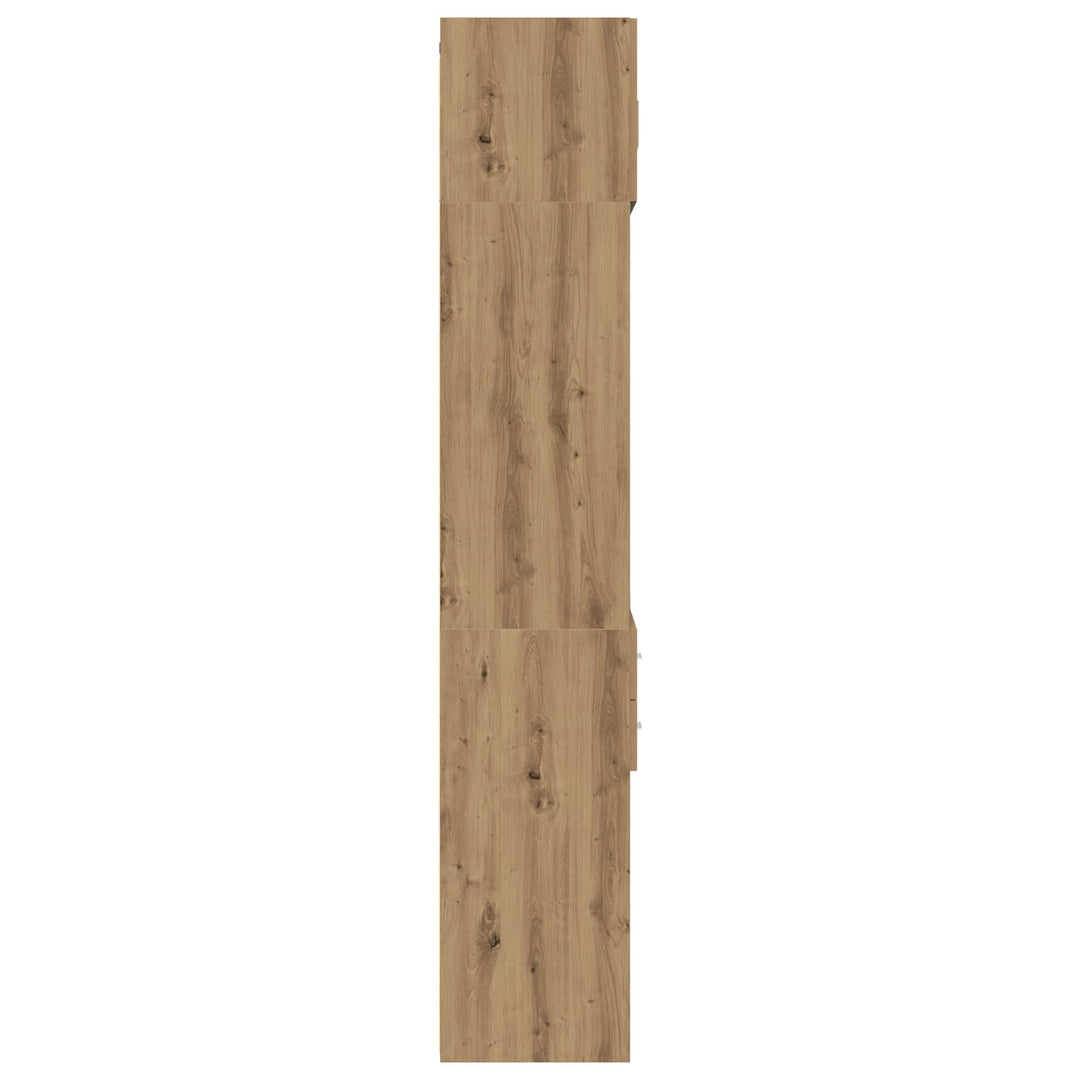Opbevaringsskab med hylder Artisan-eg 70 x 42,5 x 225 cm