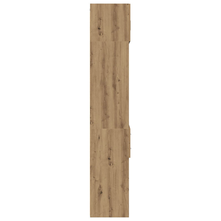 Opbevaringsskab med hylder Artisan-eg 70 x 42,5 x 225 cm