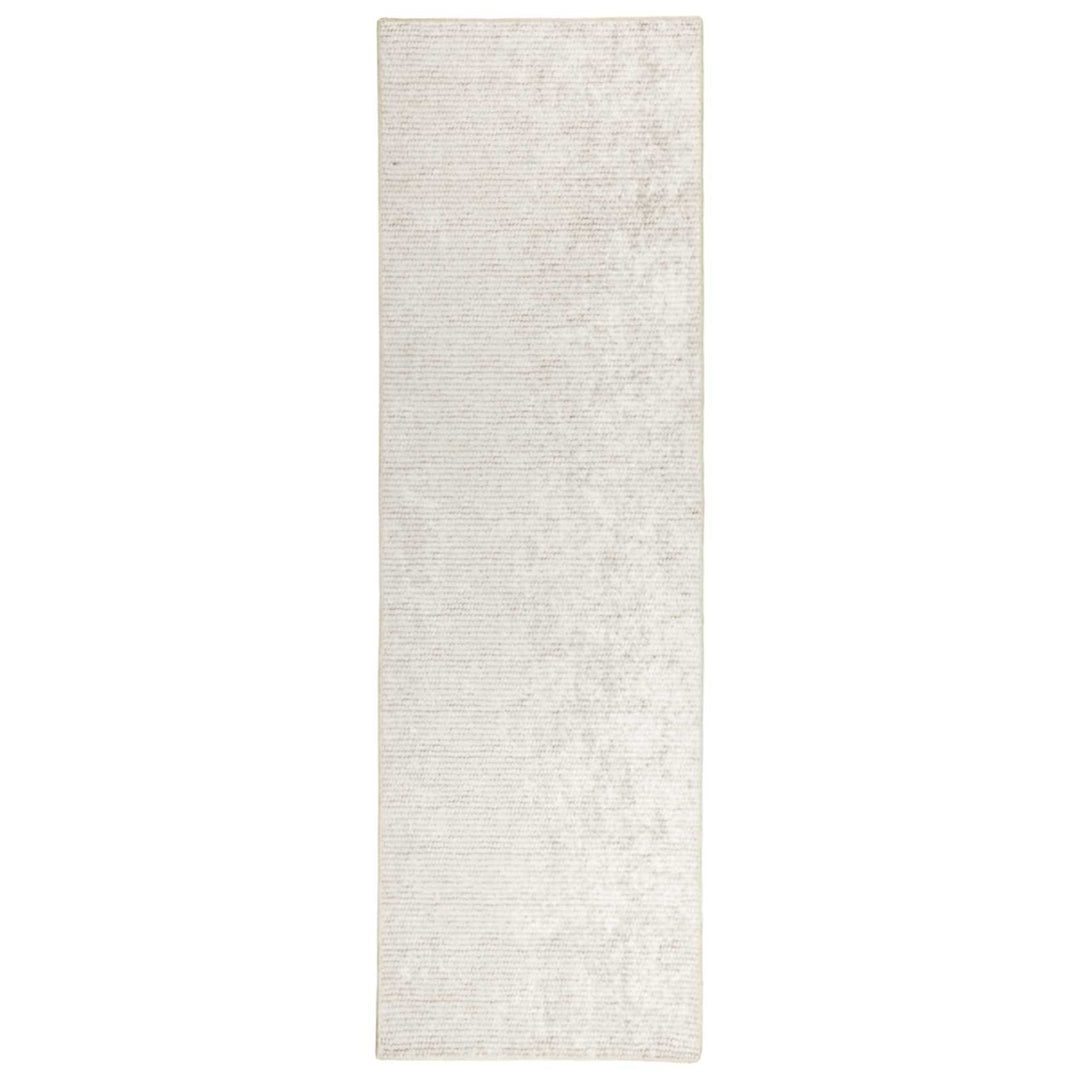 Tæppe Cremefarvet 100 x 200 cm 100% polyester 3 mm Vaskbar