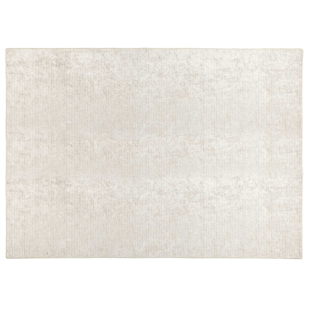 Tæppe Cremefarvet 160 x 230 cm 100% polyester 3 mm Vaskbar
