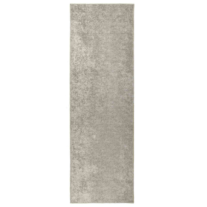 Tæppe Beige 50 x 300 cm 100% polyester 3 mm Vaskbar
