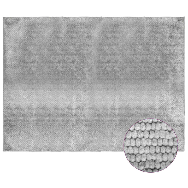 Tæppe Grå 300 x 400 cm 100% polyester 3 mm Vaskbar