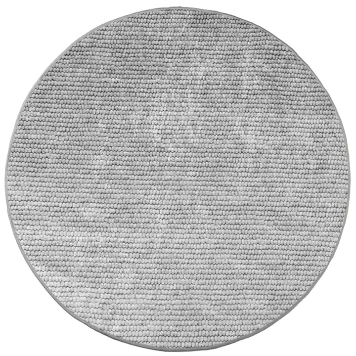 Tæppe Grå Ø 120 cm 100% polyester 3 mm Vaskbar