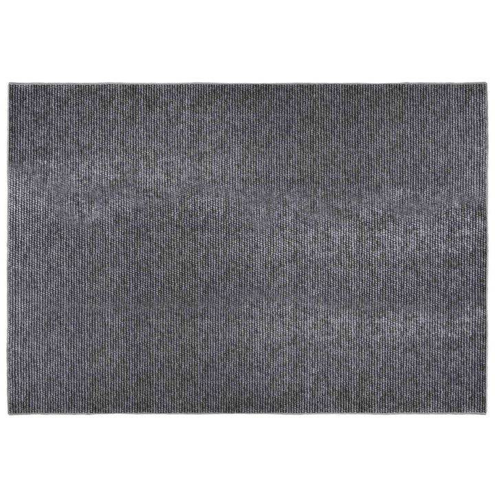 Tæppe Antracit 160 x 230 cm 100% polyester 3 mm Vaskbar