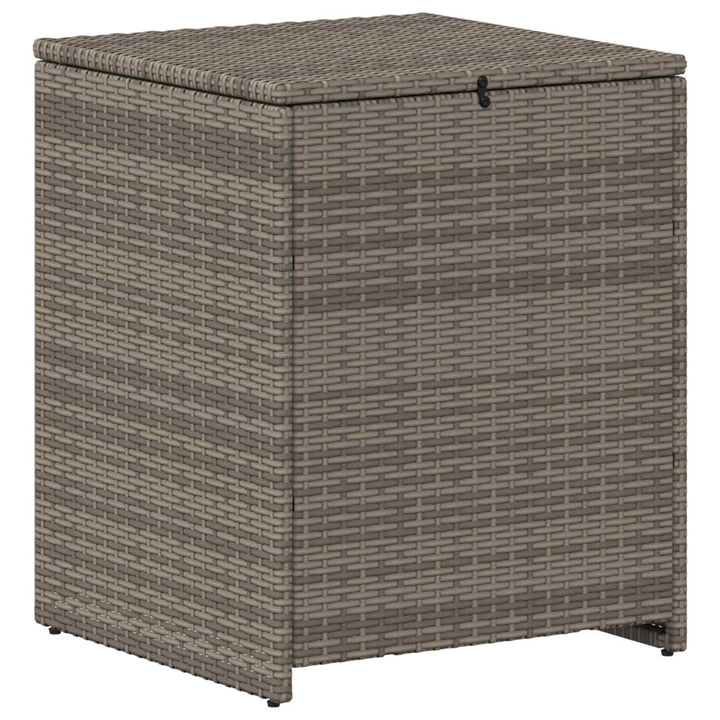 Sofa Sæt 6 stk. Grå og Mørkegrå Poly Rattan og Stål