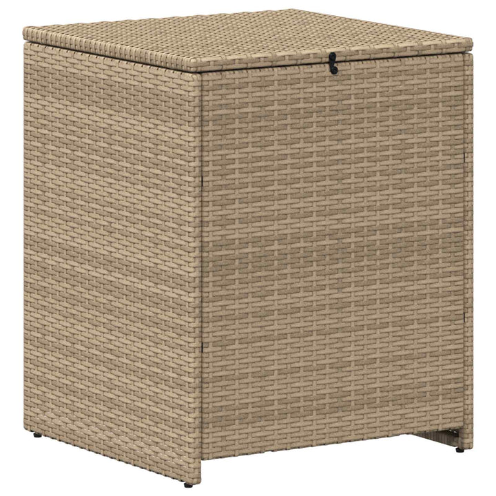 Sofa Sæt 6 stk. Beige og cremehvid Poly Rattan og Stål