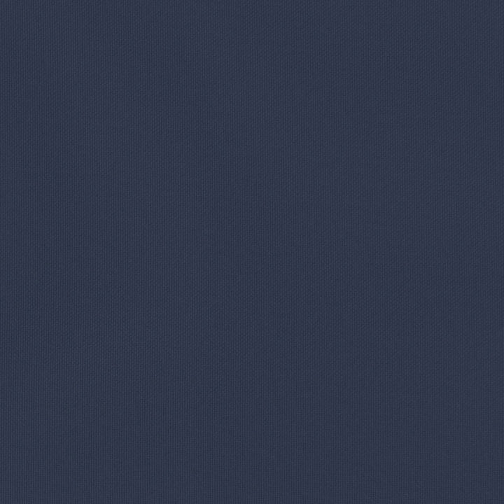 Sofa Sæt 6 stk. Grå og Marineblå Poly Rattan og Stål