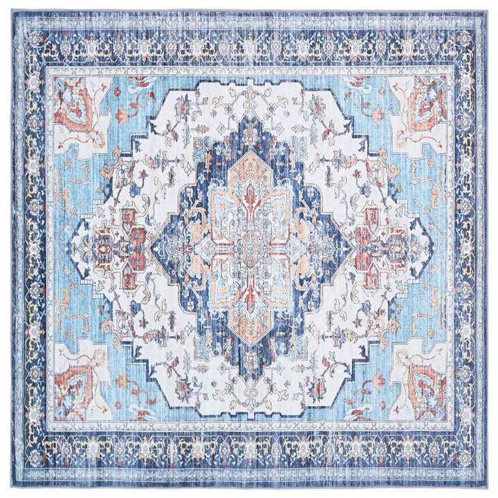 Tæppe ORIZ Flerfarvet 160 x 160 cm 100% polyester