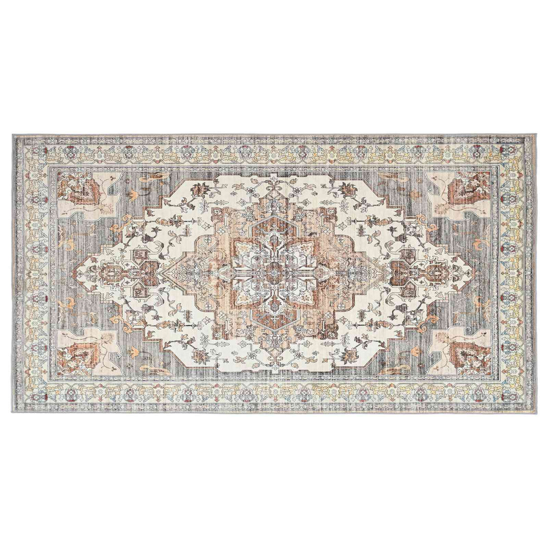 Tæppe ORIZ Brun 80 x 150 cm 100% polyester