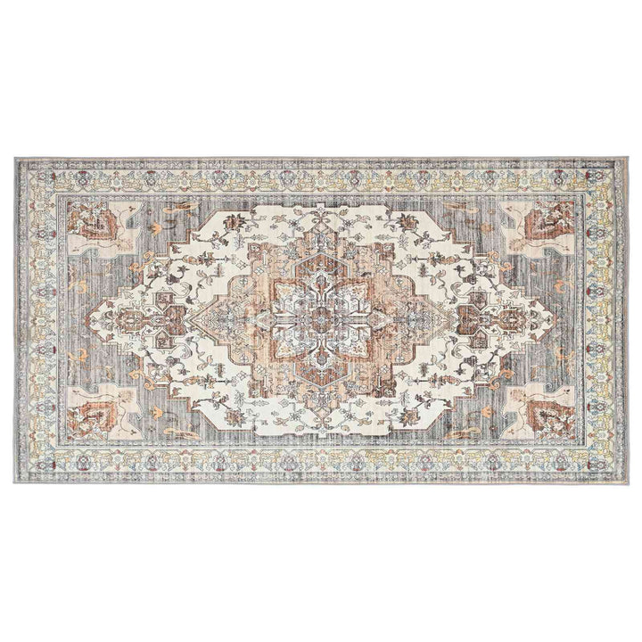Tæppe ORIZ Brun 80 x 150 cm 100% polyester