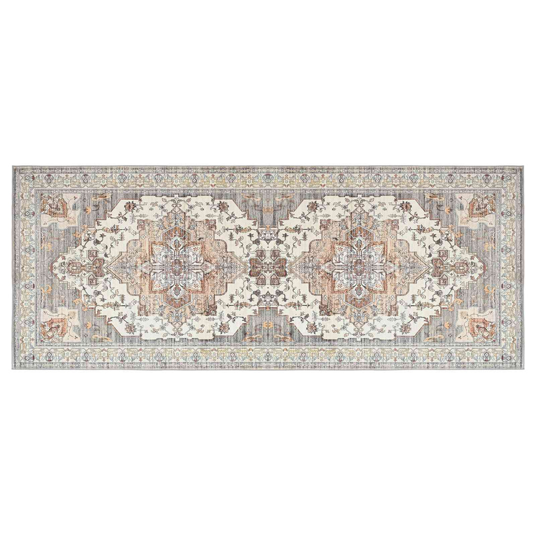 Tæppe ORIZ Brun 80 x 200 cm 100% polyester