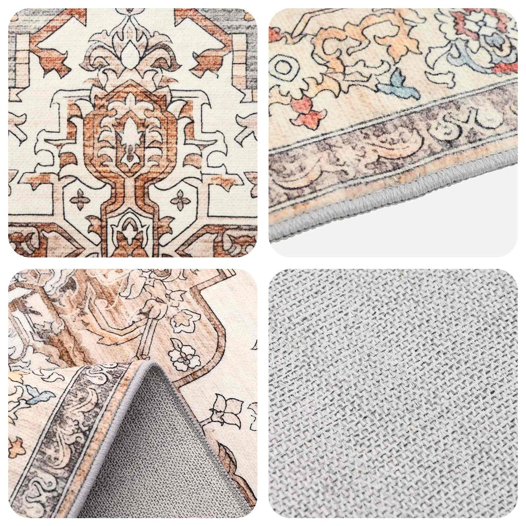 Tæppe ORIZ Brun 200 x 280 cm 100% polyester