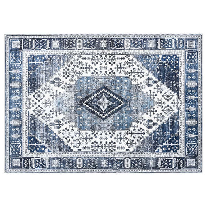 Tæppe ORIZ Mørk blå 120 x 170 cm 100% polyester
