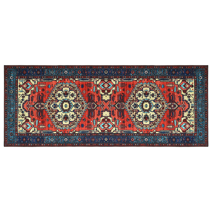 Tæppe ORIZ Rød 80 x 200 cm 100% polyester