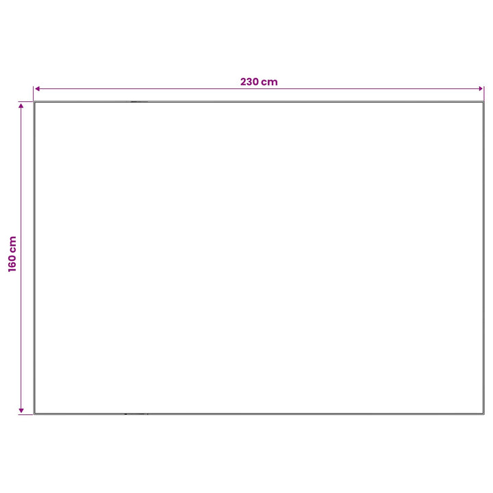 Tæppe ORIZ Rød 160 x 230 cm 100% polyester