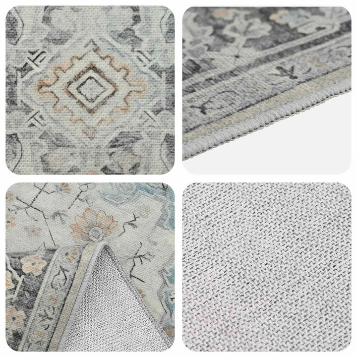 Tæppe ORIZ Cremefarvet 240 x 340 cm 100% polyester