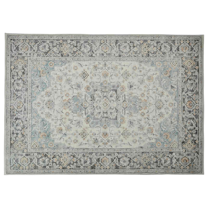 Tæppe ORIZ Cremefarvet 240 x 340 cm 100% polyester