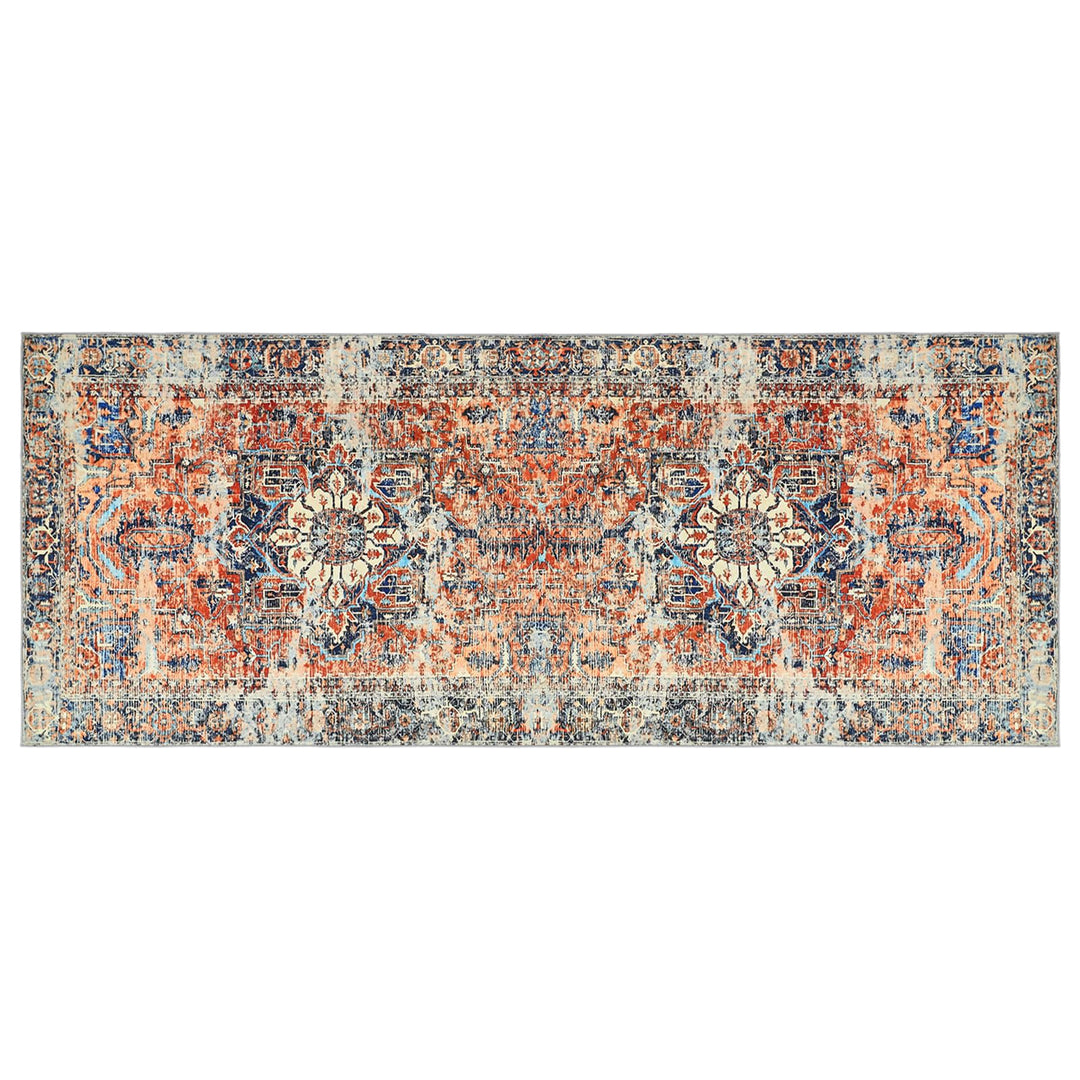 Tæppe ORIZ Orange 80 x 200 cm 100% polyester