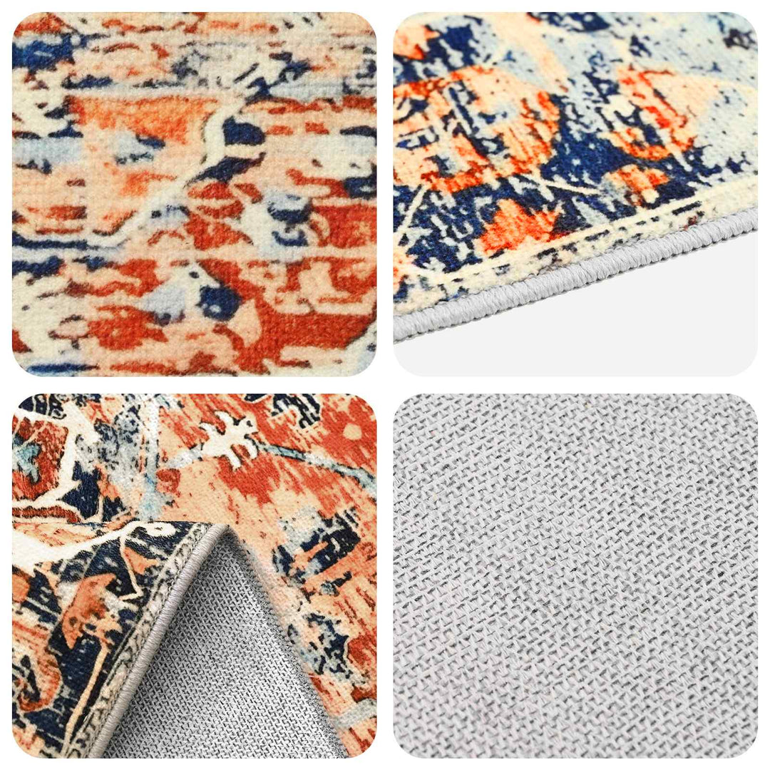 Tæppe ORIZ Orange 140 x 200 cm 100% polyester