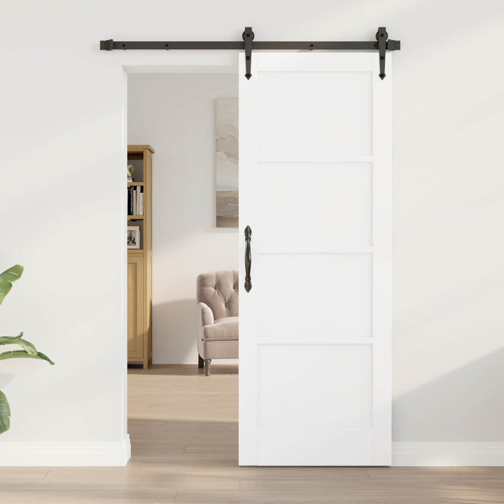Indvendig Dør Hvid 73,5 x 198,5 cm Krydsfinér