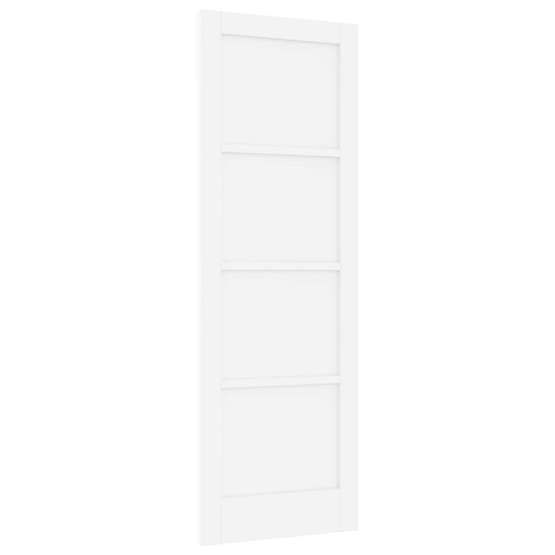 Indvendig Dør Hvid 73,5 x 211 cm Krydsfinér