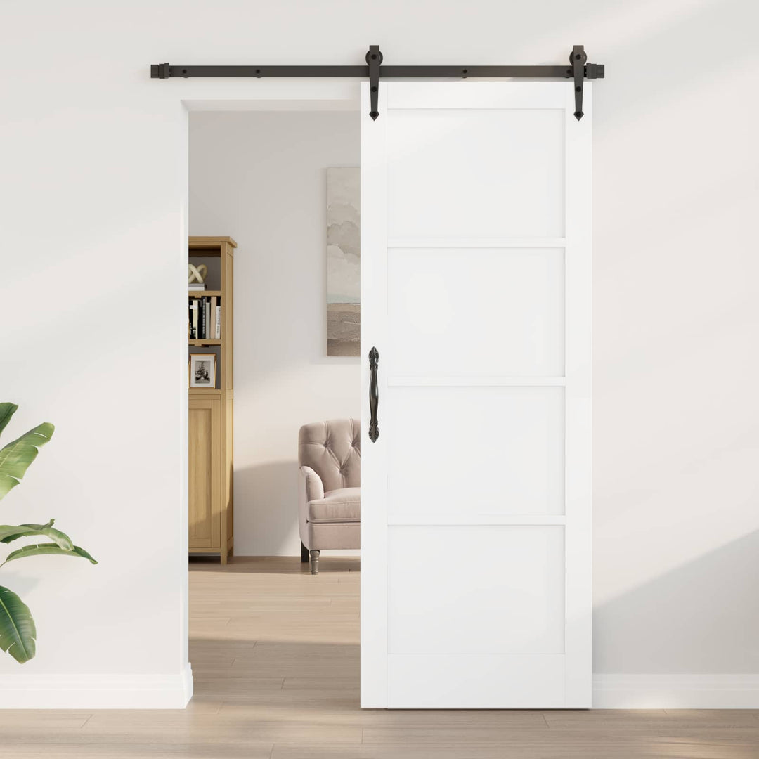 Indvendig Dør Hvid 78 x 211 cm Krydsfinér