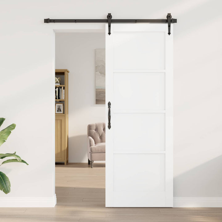 Indvendig Dør Hvid 78 x 211 cm Krydsfinér