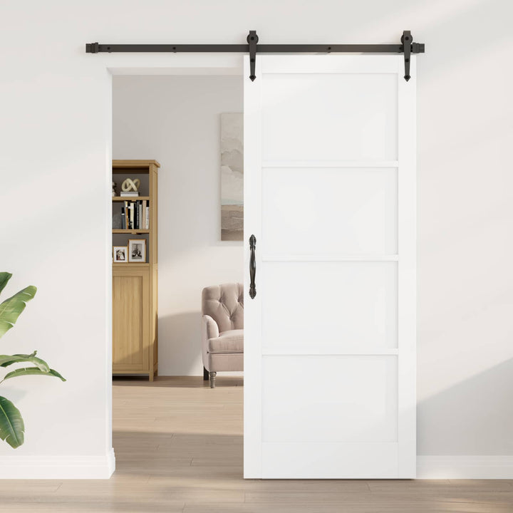 Indvendig Dør Hvid 86 x 211 cm Krydsfinér