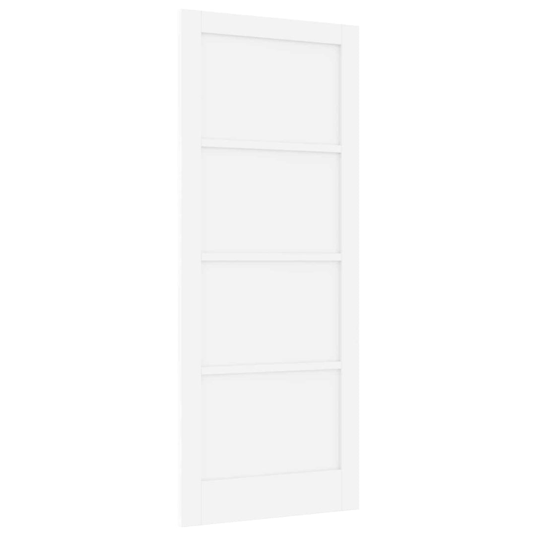 Indvendig Dør Hvid 86 x 211 cm Krydsfinér