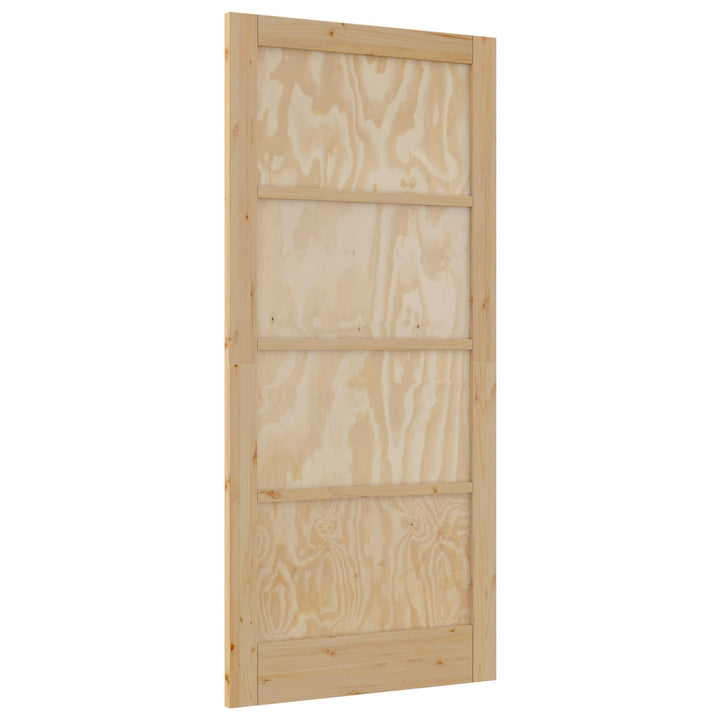 Indvendig Dør Naturfarvet 93 x 202 cm Krydsfinér