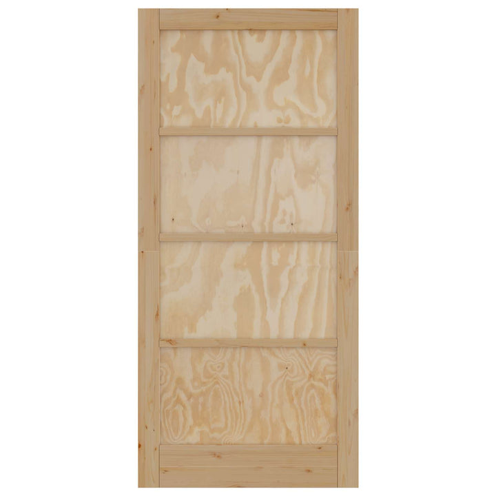 Indvendig Dør Naturfarvet 93 x 202 cm Krydsfinér