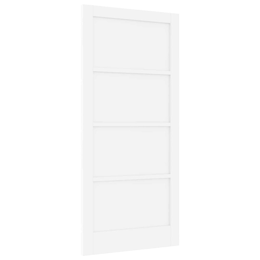 Indvendig Dør Hvid 93 x 202 cm Krydsfinér