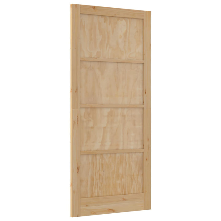 Indvendig Dør Naturfarvet 93 x 211 cm Krydsfinér