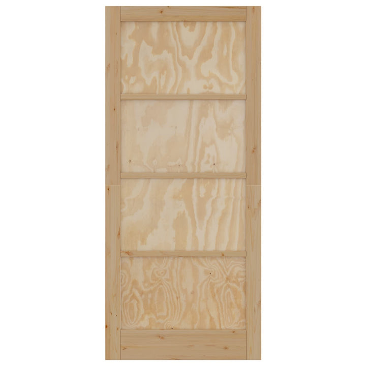 Indvendig Dør Naturfarvet 93 x 211 cm Krydsfinér