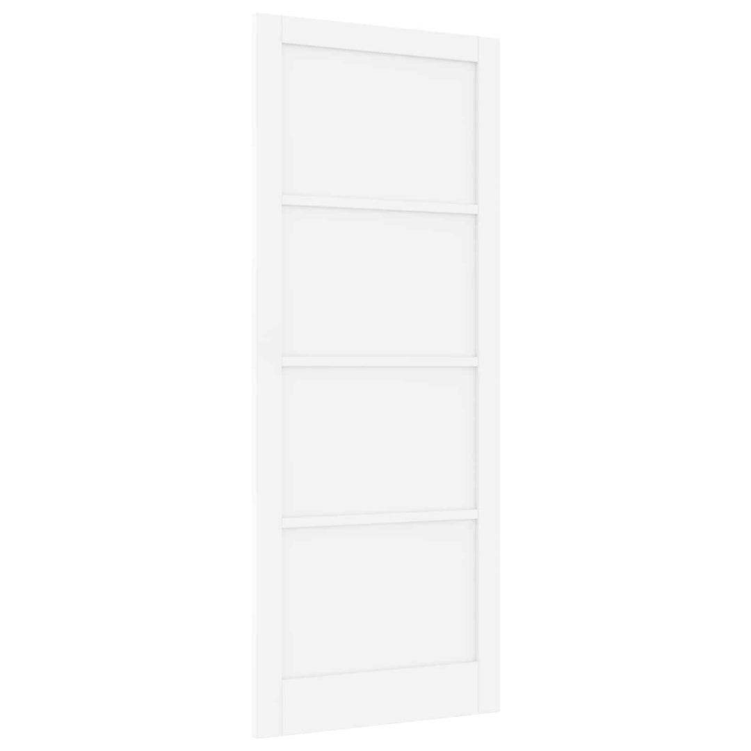 Indvendig Dør Hvid 93 x 232 cm Krydsfinér