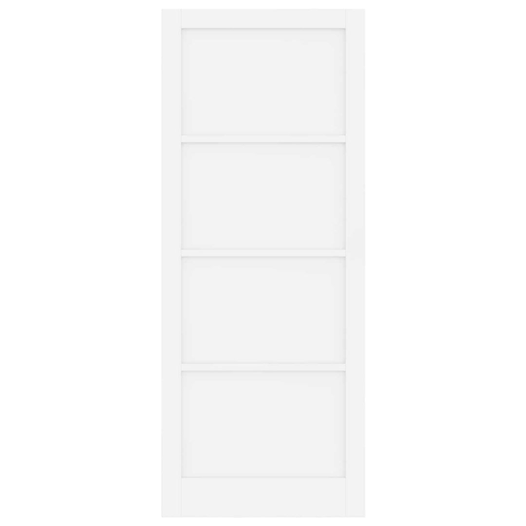 Indvendig Dør Hvid 93 x 232 cm Krydsfinér