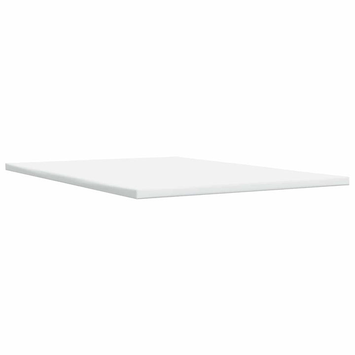 Boxmadras med topmadras Mørkegrå 140 x 200 cm Stof